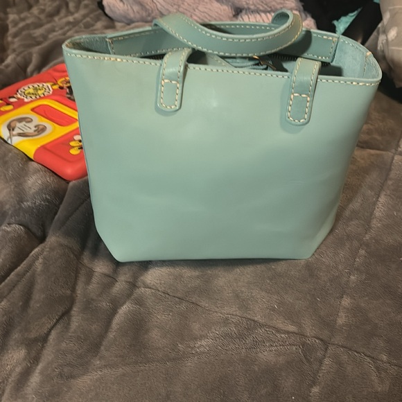 NWOT Portland Leather Mini Crossbody Mint - Picture 2 of 5